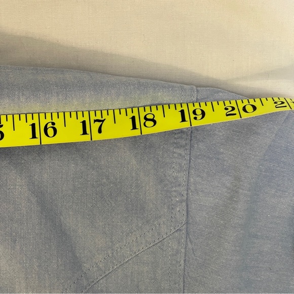 Texas Aggies Wildflower Embroidery Chambray Shirt Size M - Picture 9 of 11